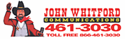 A red and black banner with the words john wiens community 4 6 1-3 9 0.