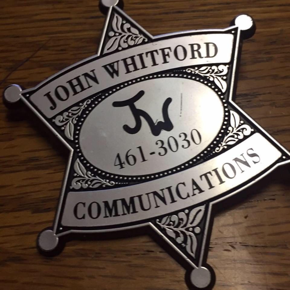 John Whitford Communications Badge