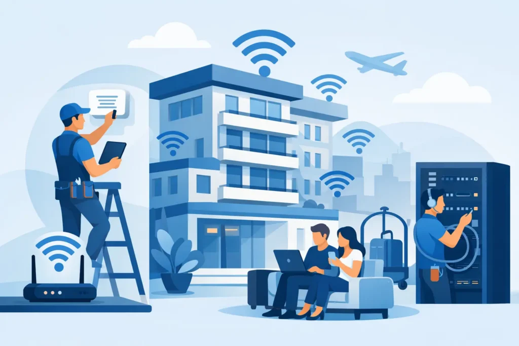 Hotel WiFi Installation Services That Perform