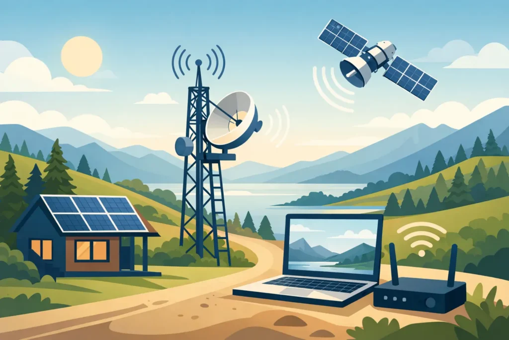 Off Grid Internet for Remote California Sites