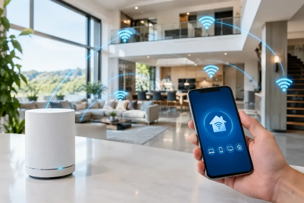 Does Whole Home WiFi Work in Large Properties?